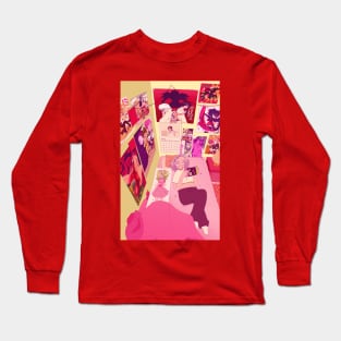 anime video game time Long Sleeve T-Shirt